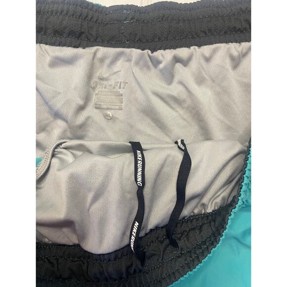 Nike Running Dri-Fit Teal Activewear Shorts - Size Women's XL - Picture 2 of 7